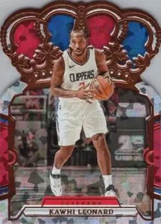 2023-24 Panini Crown Royale - Crystal #51 - Kawhi Leonard - Los Angeles Clippers