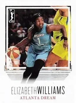 2018 Rittenhouse WNBA #3 Elizabeth Williams