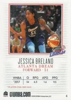 Back of Jessica Breland