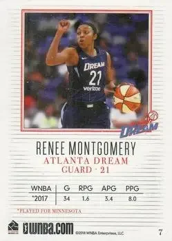 Back of Renee Montgomery