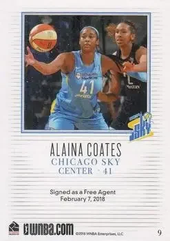 Back of Alaina Coates
