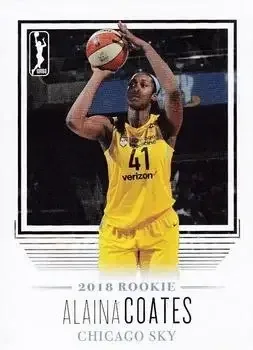 2018 Rittenhouse WNBA #9 Alaina Coates