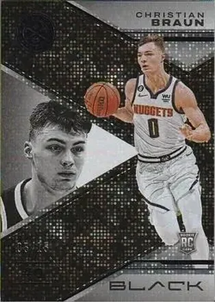 2022-23 Panini Black - Amethyst #88 - Christian Braun - Denver Nuggets