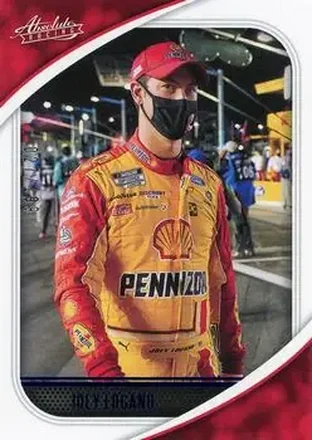 2021 Panini Chronicles - Absolute Blue #13 - Joey Logano - Team Penske