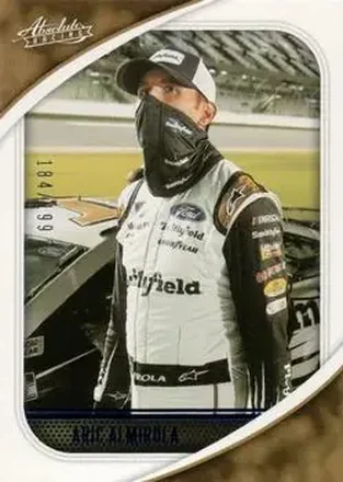 2021 Panini Chronicles - Absolute Blue #16 - Aric Almirola - Stewart-Haas Racing
