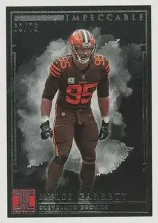 2019 Panini Impeccable #23 - Myles Garrett - Cleveland Browns