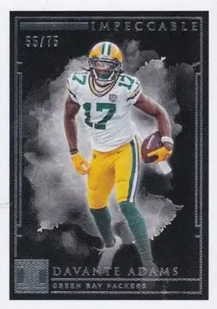 2019 Panini Impeccable #71 - Davante Adams - Green Bay Packers