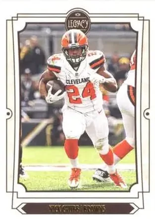 2019 Panini Legacy #25 - Nick Chubb - Cleveland Browns
