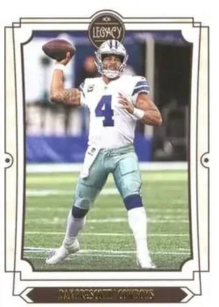2019 Panini Legacy #27 - Dak Prescott - Dallas Cowboys