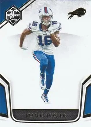 2019 Panini Limited #6 - Robert Foster - Buffalo Bills