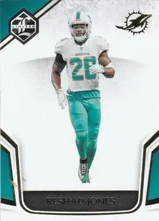 2019 Panini Limited #9 - Reshad Jones - Miami Dolphins