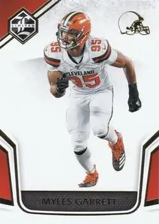 2019 Panini Limited #18 - Myles Garrett - Cleveland Browns