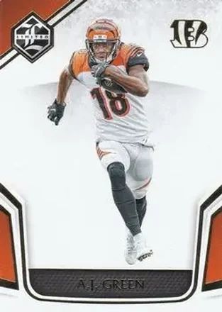2019 Panini Limited #22 - A.J. Green - Cincinnati Bengals