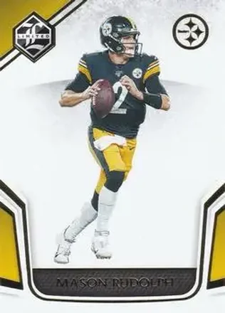 2019 Panini Limited #23 - Mason Rudolph - Pittsburgh Steelers