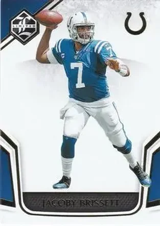 2019 Panini Limited #30 - Jacoby Brissett - Indianapolis Colts