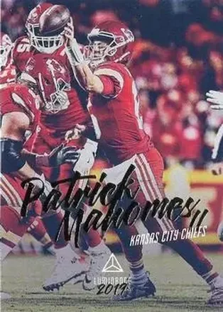 2019 Panini Luminance #1 - Patrick Mahomes II - Kansas City Chiefs