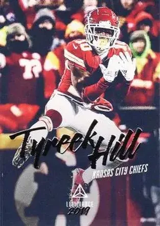 2019 Panini Luminance #2 - Tyreek Hill - Kansas City Chiefs