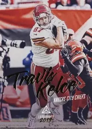2019 Panini Luminance #3 - Travis Kelce - Kansas City Chiefs