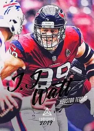 2019 Panini Luminance #8 - J.J. Watt - Houston Texans
