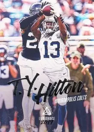 2019 Panini Luminance #18 - T.Y. Hilton - Indianapolis Colts