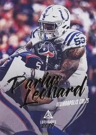 2019 Panini Luminance #19 - Shaquille Leonard - Indianapolis Colts