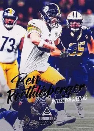 2019 Panini Luminance #20 - Ben Roethlisberger - Pittsburgh Steelers
