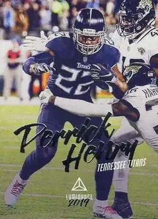 2019 Panini Luminance #25 - Derrick Henry - Tennessee Titans