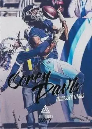 2019 Panini Luminance #26 - Corey Davis - Tennessee Titans