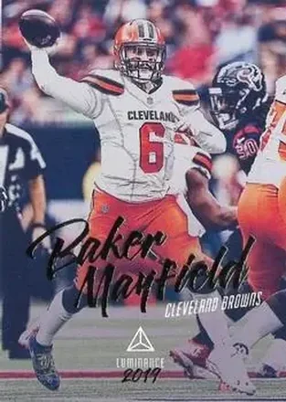 2019 Panini Luminance #27 - Baker Mayfield - Cleveland Browns
