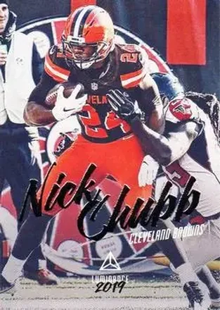 2019 Panini Luminance #28 - Nick Chubb - Cleveland Browns