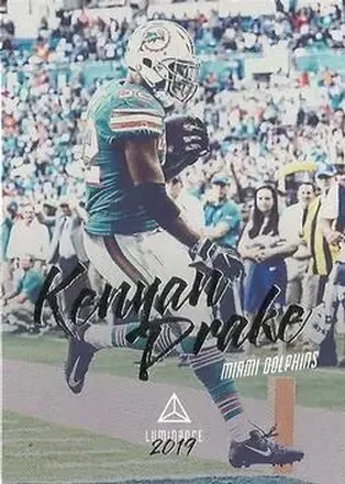 2019 Panini Luminance #30 - Kenyan Drake - Miami Dolphins