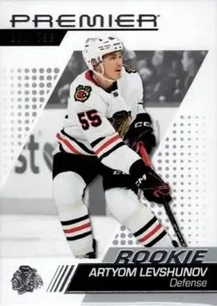 2025-26 Upper Deck Premier #107 - Artyom Levshunov - Chicago Blackhawks