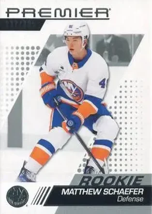 2025-26 Upper Deck Premier #109 - Matthew Schaefer - New York Islanders