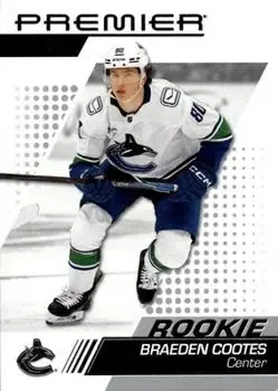 2025-26 Upper Deck Premier #113 - Braeden Cootes - Vancouver Canucks