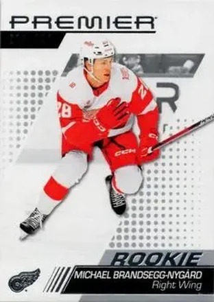2025-26 Upper Deck Premier #119 - Michael Brandsegg-Nygard - Detroit Red Wings