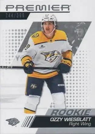 2025-26 Upper Deck Premier #124 - Ozzy Wiesblatt - Nashville Predators