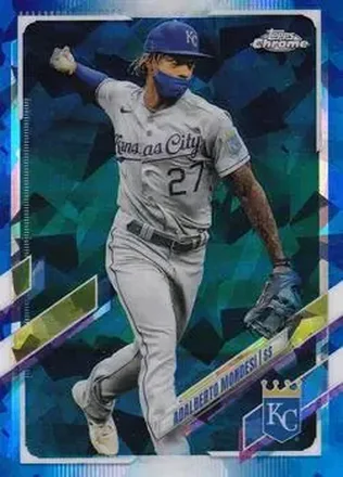 2021 Topps Chrome Sapphire Edition #125 - Adalberto Mondesi - Kansas City Royals