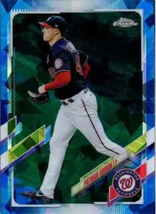 2021 Topps Chrome Sapphire Edition #146 - Patrick Corbin - Washington Nationals