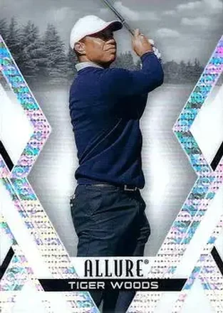 2026 Upper Deck Allure - White Tees #1 - Tiger Woods