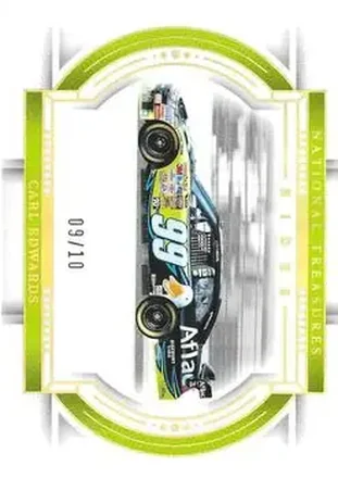 2024 Panini National Treasures - Holo Gold #76 - Carl Edwards - Roush Fenway Racing