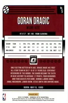 Back of Goran Dragić