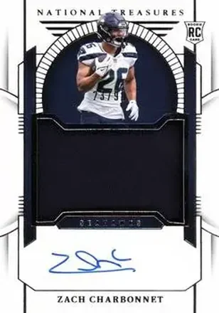 2023 Panini National Treasures #196 - Zach Charbonnet - Seattle Seahawks