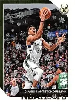 2018-19 Hoops Winter #4 Giannis Antetokounmpo