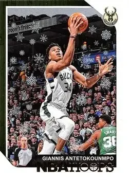 2018-19 Hoops Winter #4 Giannis Antetokounmpo