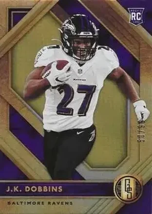 2020 Panini Gold Standard #109 - J.K. Dobbins - Baltimore Ravens
