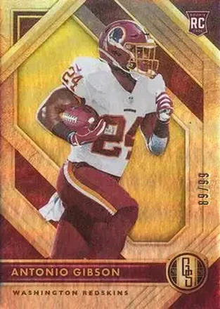 2020 Panini Gold Standard #129 - Antonio Gibson - Washington Redskins