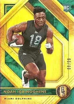 2020 Panini Gold Standard #157 - Noah Igbinoghene - Miami Dolphins