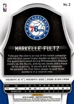 Back of Markelle Fultz
