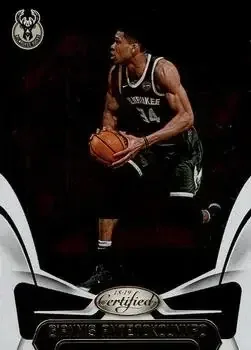 2018-19 Panini Certified #6 Giannis Antetokounmpo