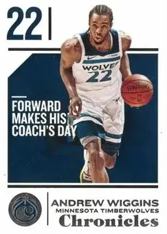 2018-19 Panini Chronicles #5 - Andrew Wiggins - Minnesota Timberwolves